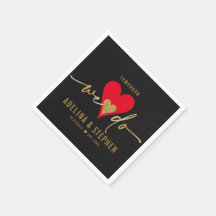 Hochzeitstag Elegantes Herz Probe Abendessen