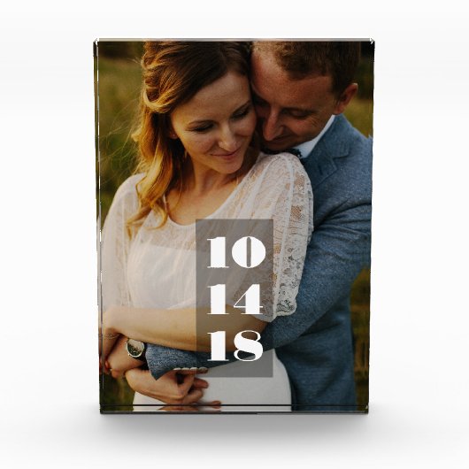 Hochzeitstag Foto (Vorderseite)