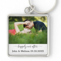 Hochzeitstag Foto glücklicherweise je nach Name Da