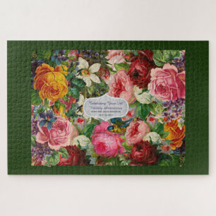 Hochzeitstag für Eltern, die Liebe rätseln Puzzle