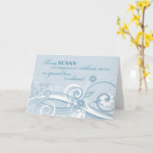 Hochzeitstag für Witwe nach Tod Karte (Gelbe Blume)