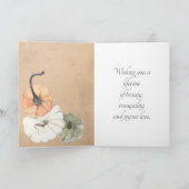 Hochzeitstag Herzlichen Glückwunsch Rustikaler Her Karte (Innenseite)