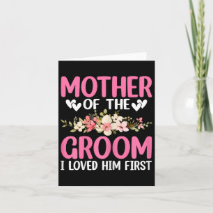 Hochzeitstag Hochzeit Mutter des Bräutigams, den i Karte