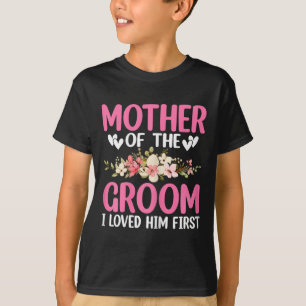 Hochzeitstag Hochzeit Mutter des Bräutigams, den i T-Shirt