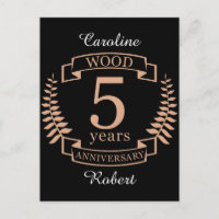 Hochzeitstag Holz 5 Jahre