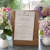 Hochzeitstag-Icon Zeitplan Itinerary Willkommensbr