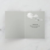 Hochzeitstag im Muschelschloss Karte (Innenseite)