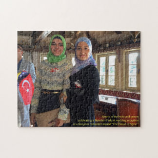 Hochzeitstag in Sarajevo in Bosnien Puzzle