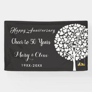 Hochzeitstag, Jubiläum Party-Banner Banner