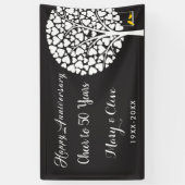 Hochzeitstag, Jubiläum Party-Banner Banner (Vertikal)