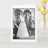 Hochzeitstag Karte (Gelbe Blume)