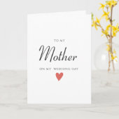 Hochzeitstag-Karte für Mutter, Hochzeitkarte Karte (Gelbe Blume)