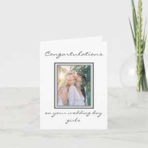 Hochzeitstag Karte - Herzlichen Glückwunsch