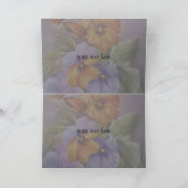 Hochzeitstag-Karte Karte (Innenseite)