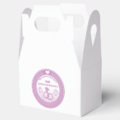 Hochzeitstag Lace sehen Jahreswechsel Geschenkschachtel (Geöffnet)