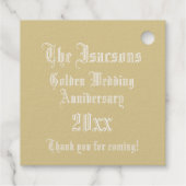 Hochzeitstag Leuchtbrief I Monogramm Geschenkanhänger (Rückseite)