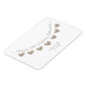 Hochzeitstag Magnet (Linke Seite)