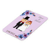 Hochzeitstag Magnet (Linke Seite)