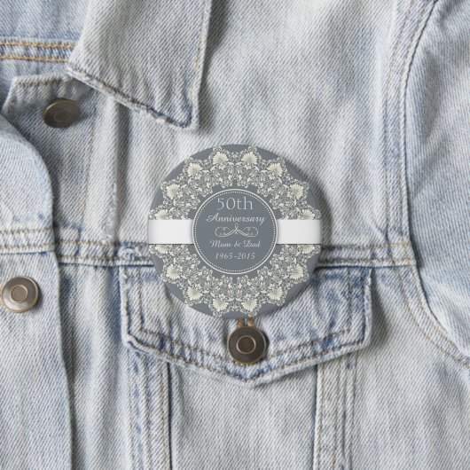 Hochzeitstag mit Arabesken Button (Beispiel)