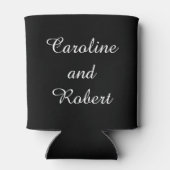 Hochzeitstag mit Baumwolle 2 Jahre verheiratet Dosenkühler (Rückseite)