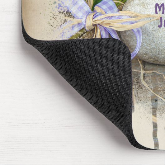 Hochzeitstag Mousepad (Ecke)