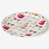 Hochzeitstag Pappteller (Schrägansicht)