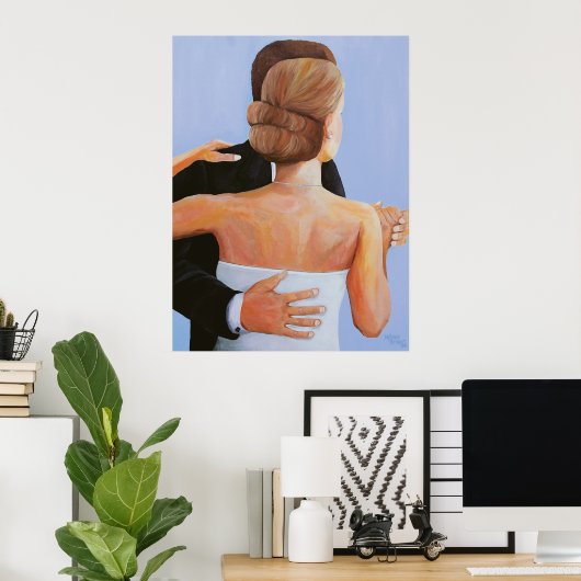 Hochzeitstag Poster (Heimbüro)