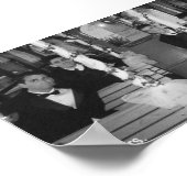 Hochzeitstag Poster (Ecke)