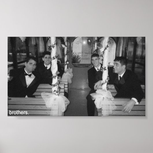 Hochzeitstag Poster (Vorne)