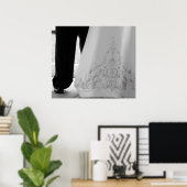 Hochzeitstag-Poster Poster (Heimbüro)