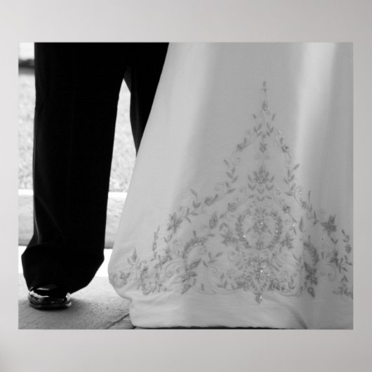 Hochzeitstag-Poster Poster (Vorne)