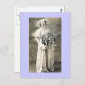 Hochzeitstag Postkarte (Vorne/Hinten)