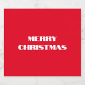 Hochzeitstag Schaumweinetikett (Einzelnes Label)