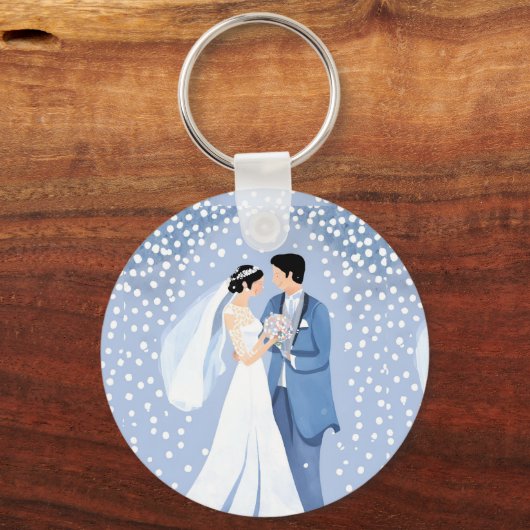 Hochzeitstag Schlüsselanhänger 2 (Rückseite)