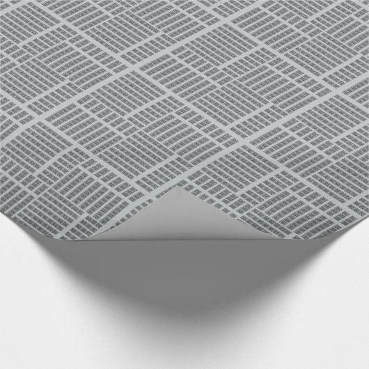 Hochzeitstag, Silberschmiedepapier von Chamelot Geschenkpapier (Ecke)