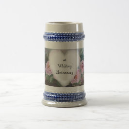 Hochzeitstag Stein Bierglas