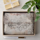 Hochzeitstag und Spitzendekoupage Seidenpapier (Geschenk)