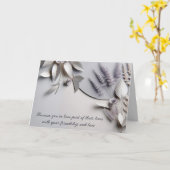 Hochzeitstag-Verlängerung Silber-Blume Karte (Gelbe Blume)