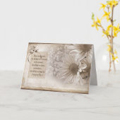 Hochzeitstag von Daisy Bouquet Karte (Gelbe Blume)