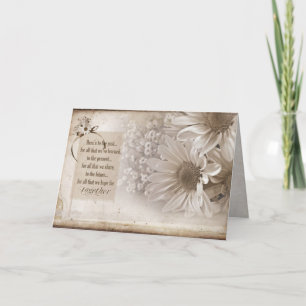 Hochzeitstag von Daisy Bouquet Karte