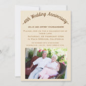 Hochzeitstag Weihnachtsfotokarte Einladung (Vorderseite)