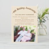 Hochzeitstag Weihnachtsfotokarte Einladung (Stehend Vorderseite)