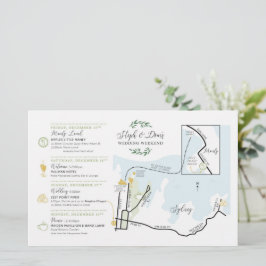 Hochzeitstag Willkommen Karte AUS - für STEPH