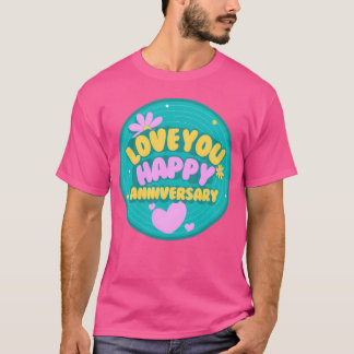Hochzeitstag Zitate vintage T-Shirt