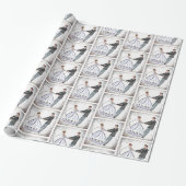 Hochzeitstanz Geschenkpapier (Ungerollt)