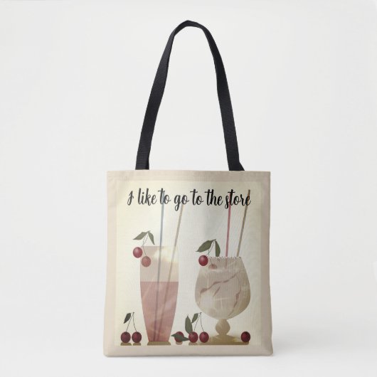 Hochzeitstasche Hochzeitsgeschenk Cocktail Getränk Tasche (Vorderseite)