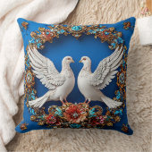 Hochzeitstaube Kunst Kissen (Decke)