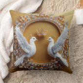 Hochzeitstauben Kissen (Decke)