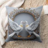 Hochzeitstauben Kissen (Decke)