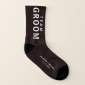 Hochzeitsteam Personalisiert Socken (Rechts - Außen)